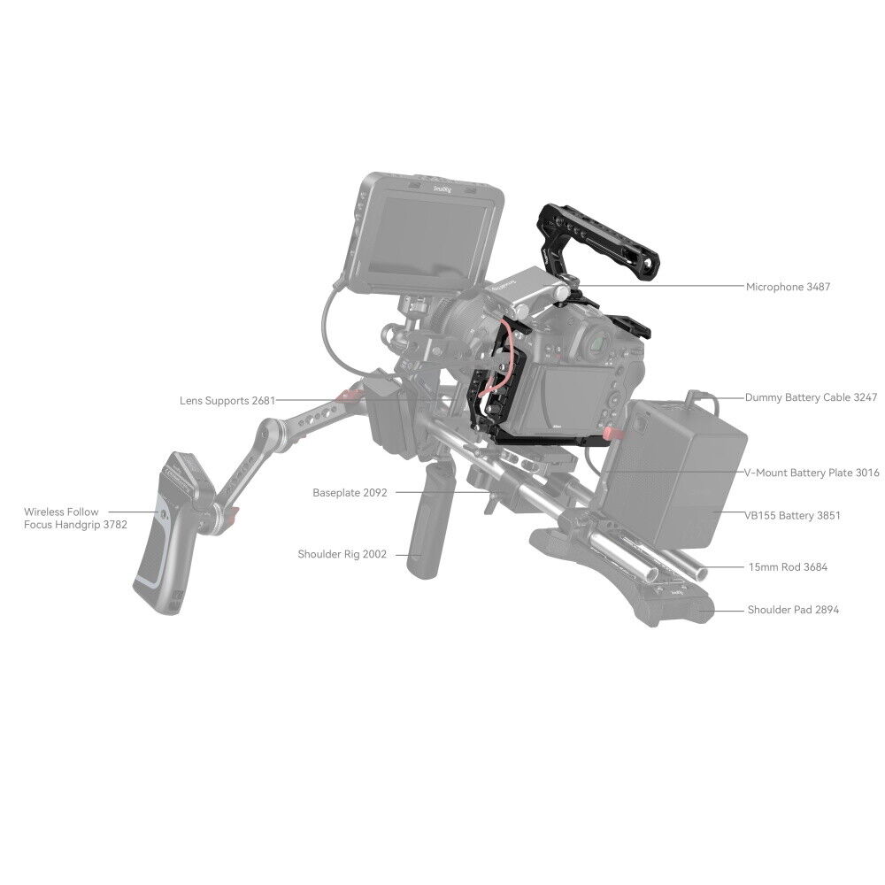 SmallRig Cage Kit for Nikon Z 8 3941 