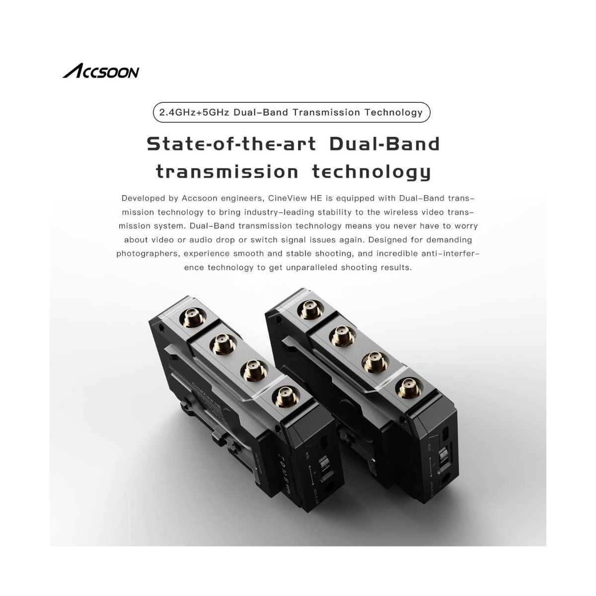Accsoon CineView HE Transmitter & Receiver 