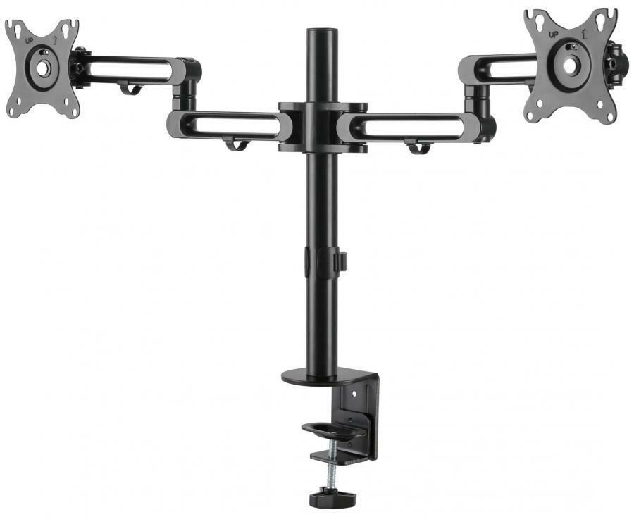 Brateck Dual Monitor Premium Aluminum Articulating Monitor Arm