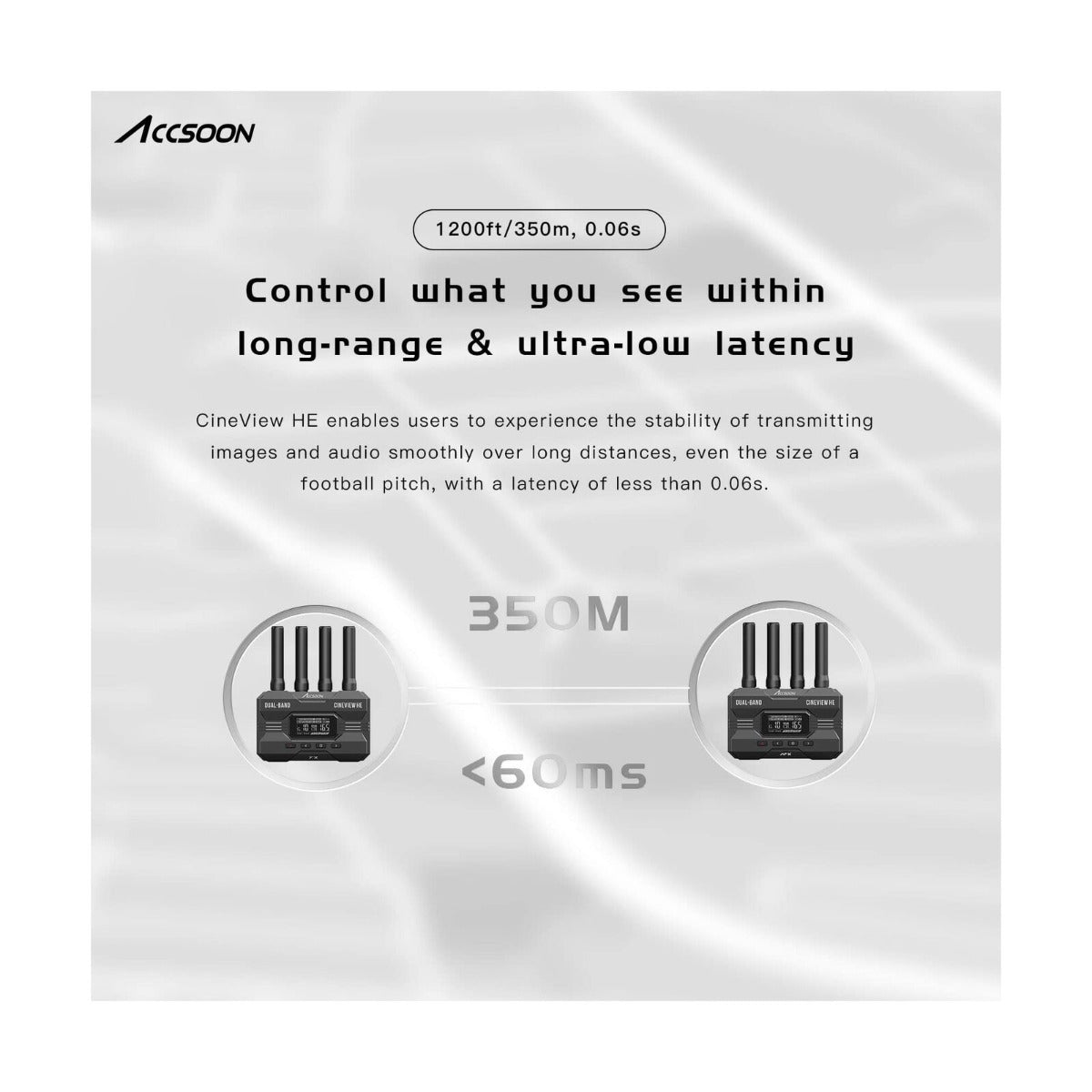 Accsoon CineView HE Transmitter & Receiver 