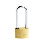 Korjo Lock Keyed 40mm - Long Shackle Brass