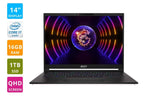 MSI Stealth 14Studio 14" QHD+ (i7-13700H, 16GB, 1TB, RTX4060) Laptop (White)