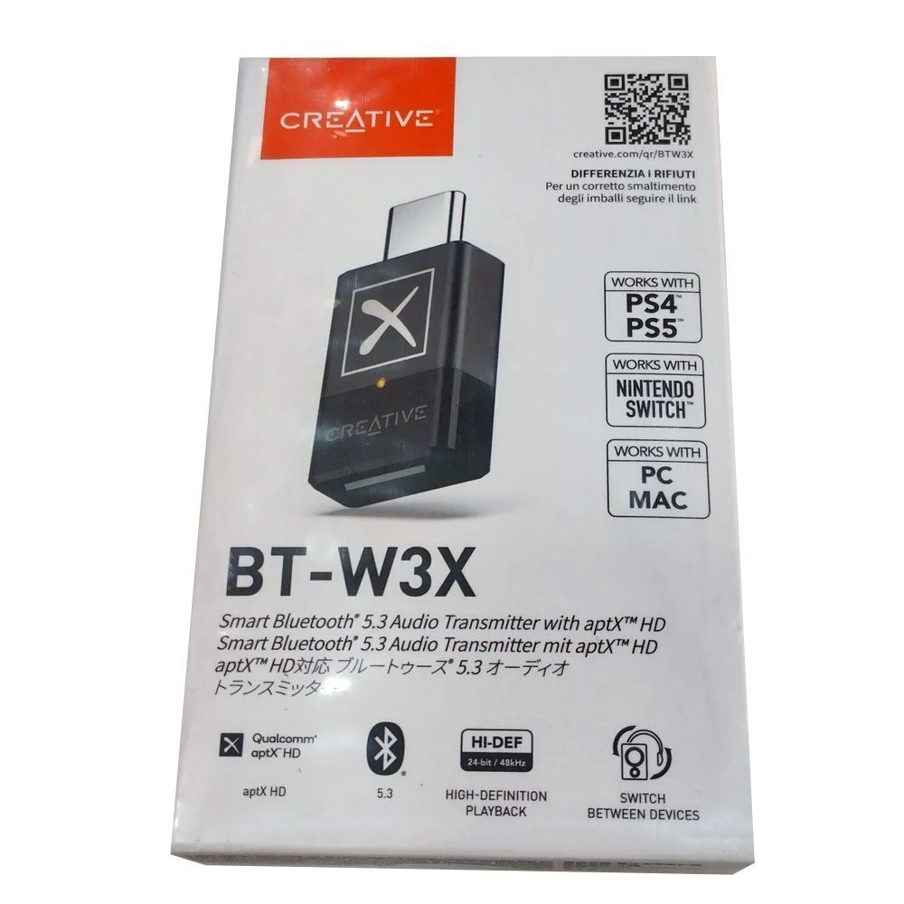 Creative BT-W3X USB Bluetooth Transmitter 