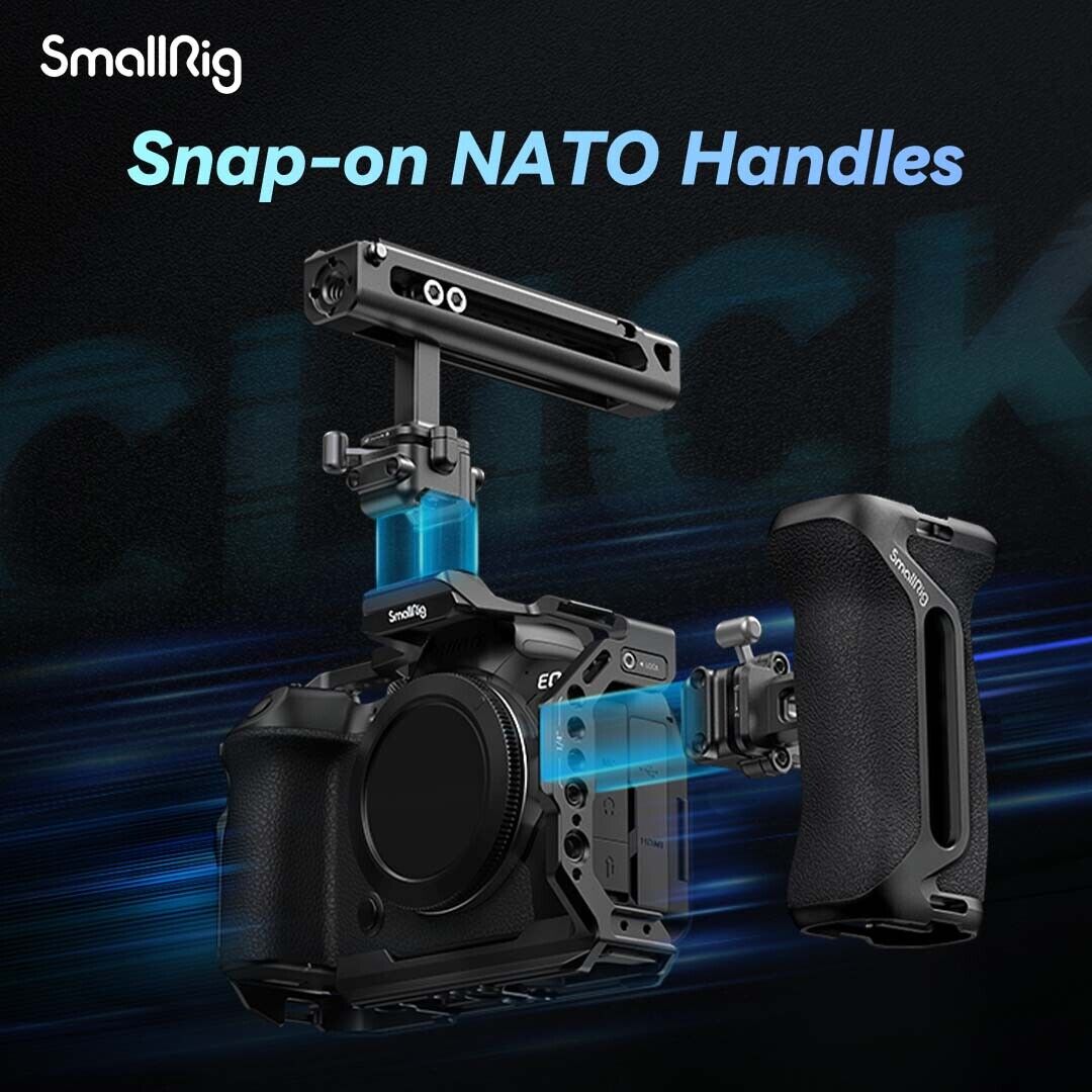 SmallRig Snap-on Quick Lock NATO Side Handle 4017