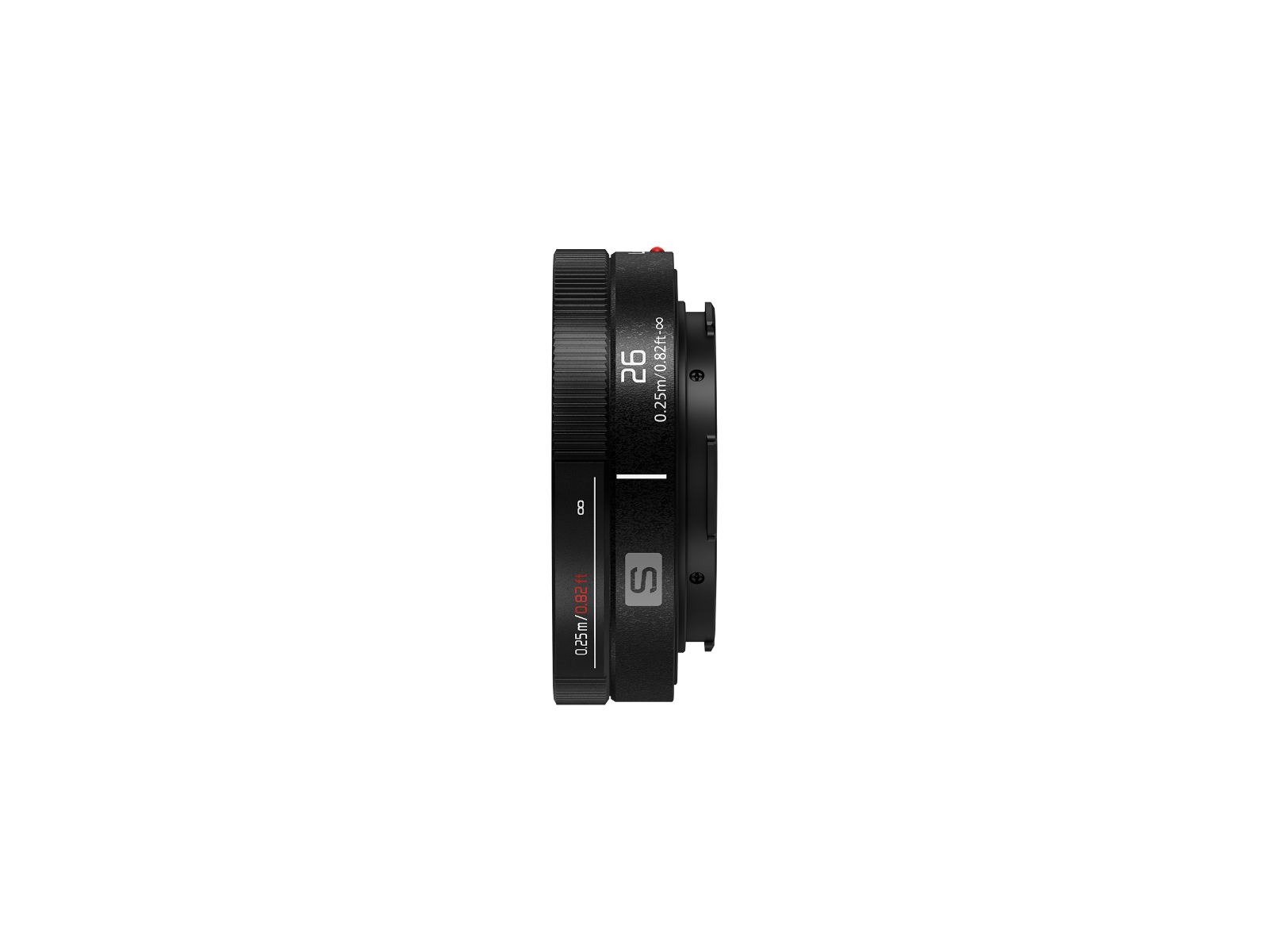 Open Box Panasonic LUMIX S 26mm F8 Pancake Lens