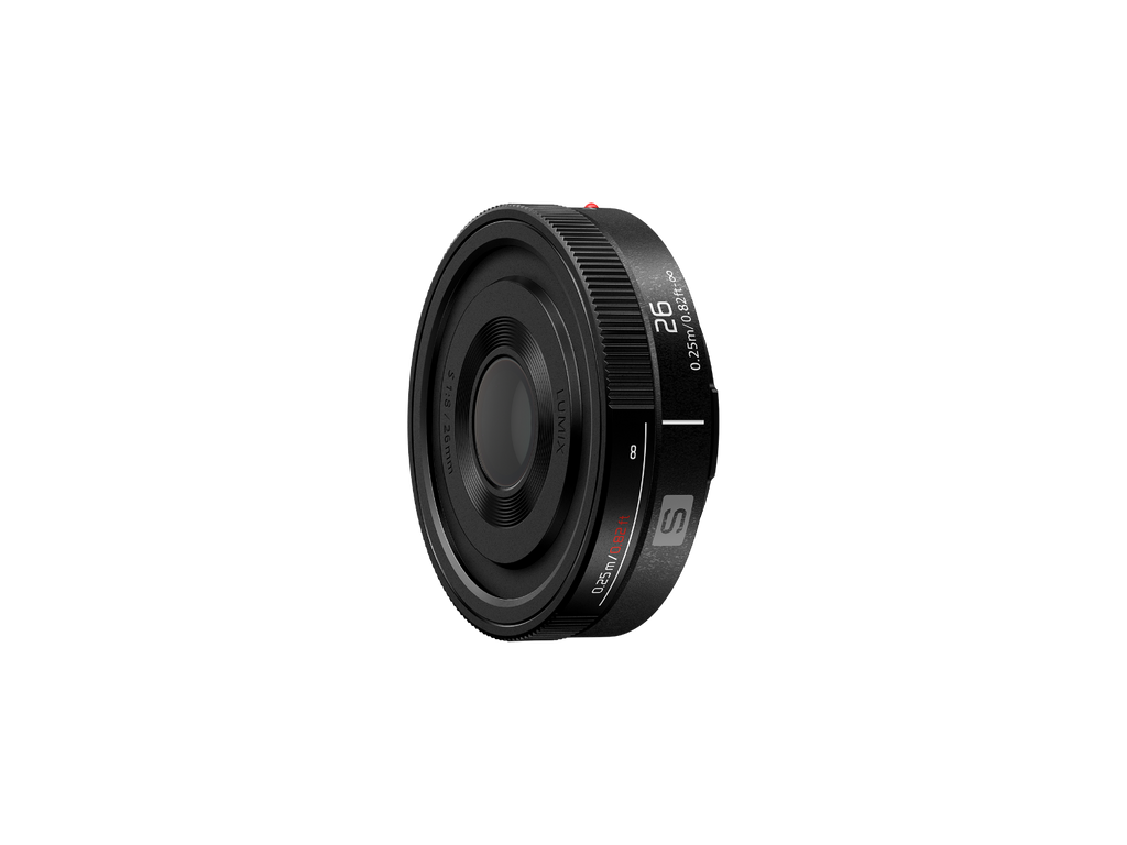 Open Box Panasonic LUMIX S 26mm F8 Pancake Lens