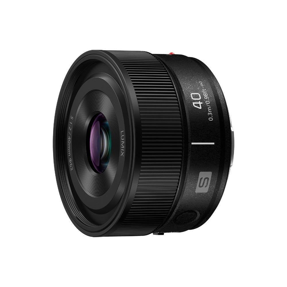 Panasonic LUMIX S 40mm f/2 Lens - Black