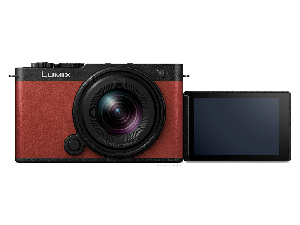 Panasonic LUMIX S9 Mirrorless Camera with 18-40mm Lens (Red)