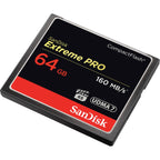 SanDisk 64GB Extreme Pro CompactFlash 160MB/s Memory Card