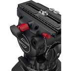 Sachtler aktiv10 Sideload Fluid Head with SpeedLevel for Select 100mm Sachtler Tripods