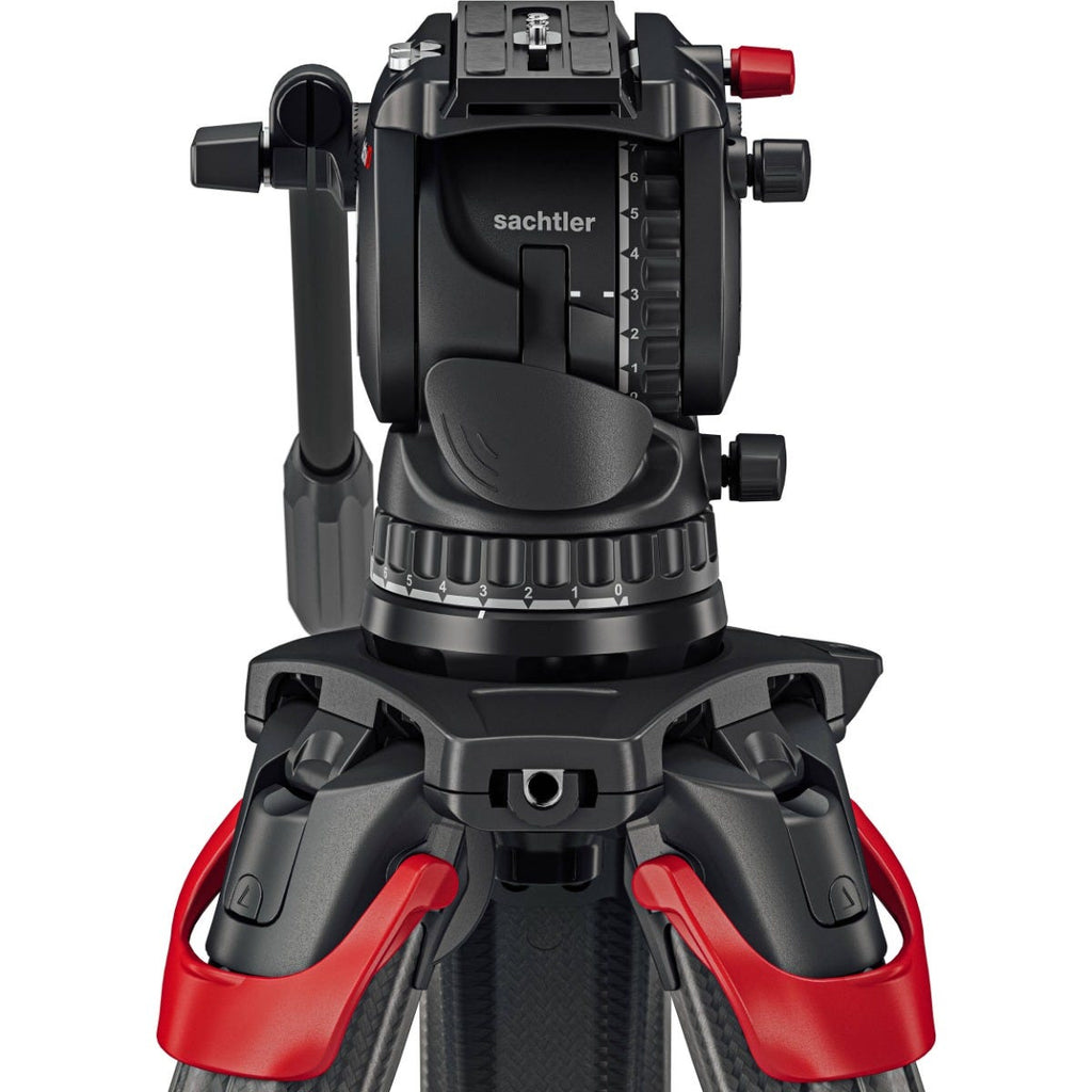 Sachtler aktiv10 Sideload Fluid Head with SpeedLevel for Select 100mm Sachtler Tripods