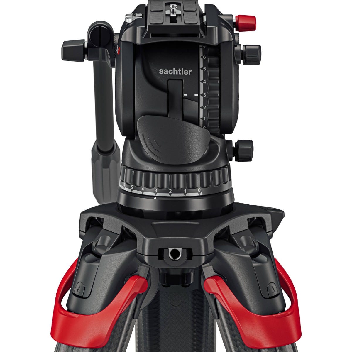 Sachtler aktiv10 Sideload Fluid Head with SpeedLevel for Select 100mm Sachtler Tripods