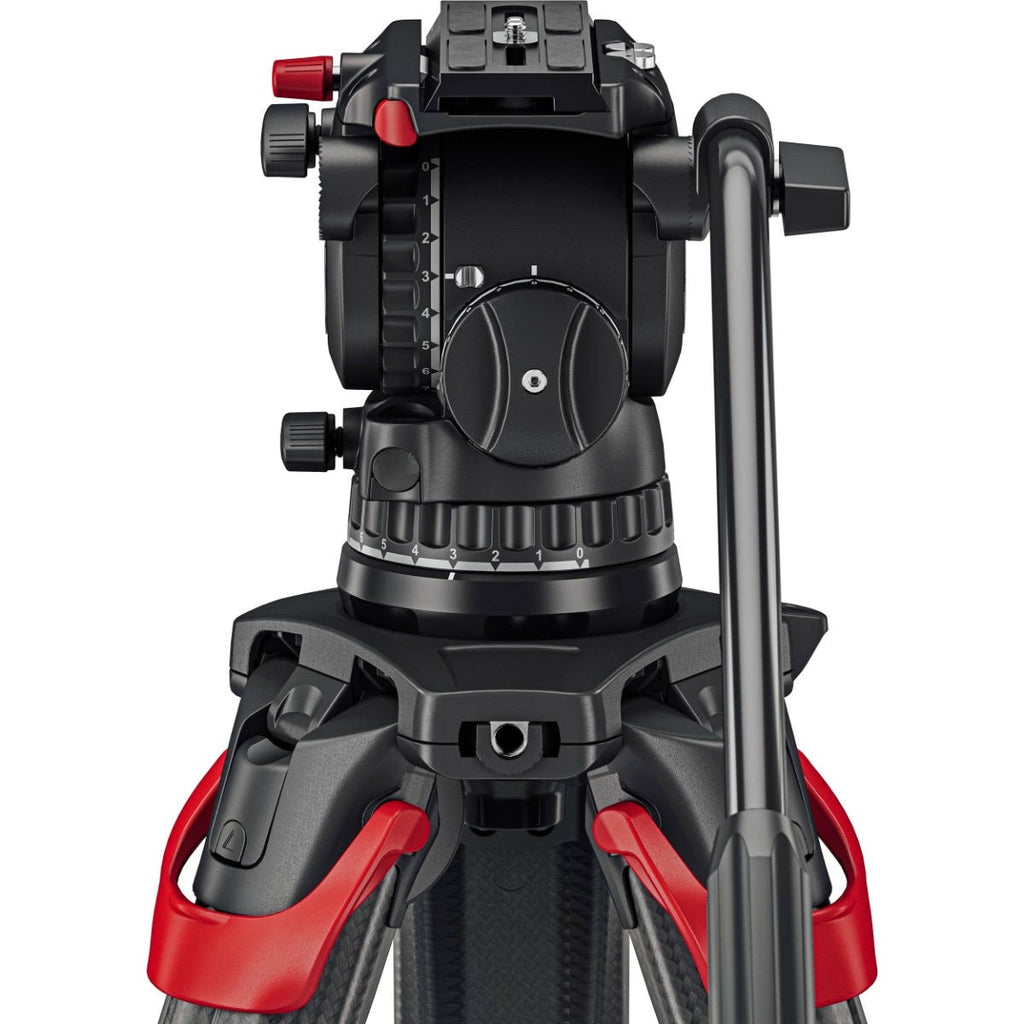Sachtler aktiv10 Sideload Fluid Head with SpeedLevel for Select 100mm Sachtler Tripods