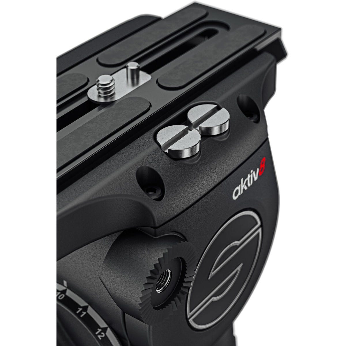 Sachtler aktiv8 Sideload Fluid Head with SpeedLevel for Select 75mm Sachtler Tripods
