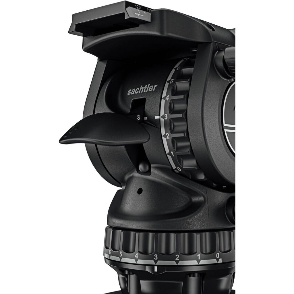 Sachtler aktiv8 Sideload Fluid Head with SpeedLevel for Select 75mm Sachtler Tripods