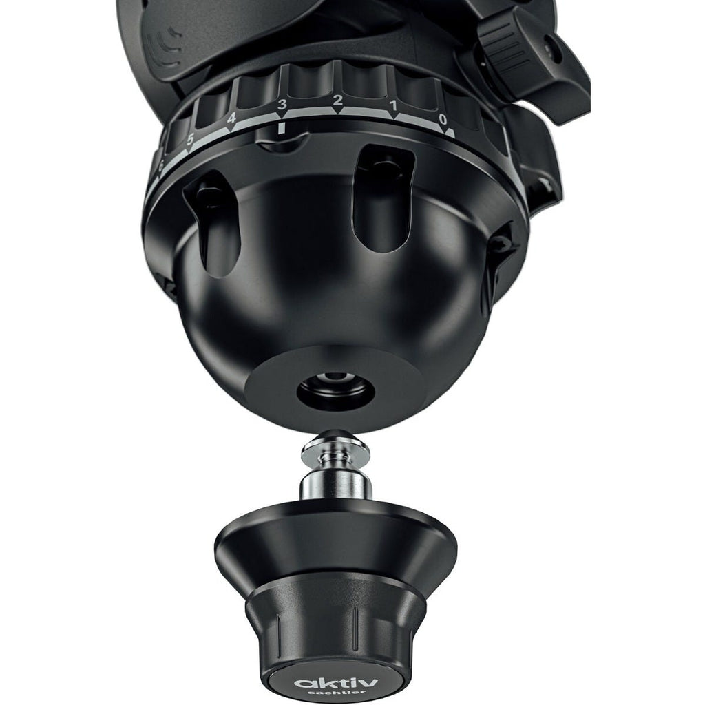 Sachtler aktiv8 Sideload Fluid Head with SpeedLevel for Select 75mm Sachtler Tripods