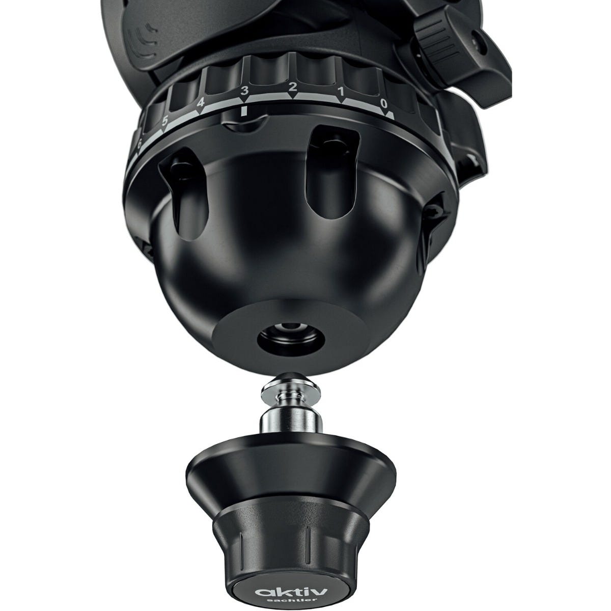Sachtler aktiv8 Sideload Fluid Head with SpeedLevel for Select 75mm Sachtler Tripods