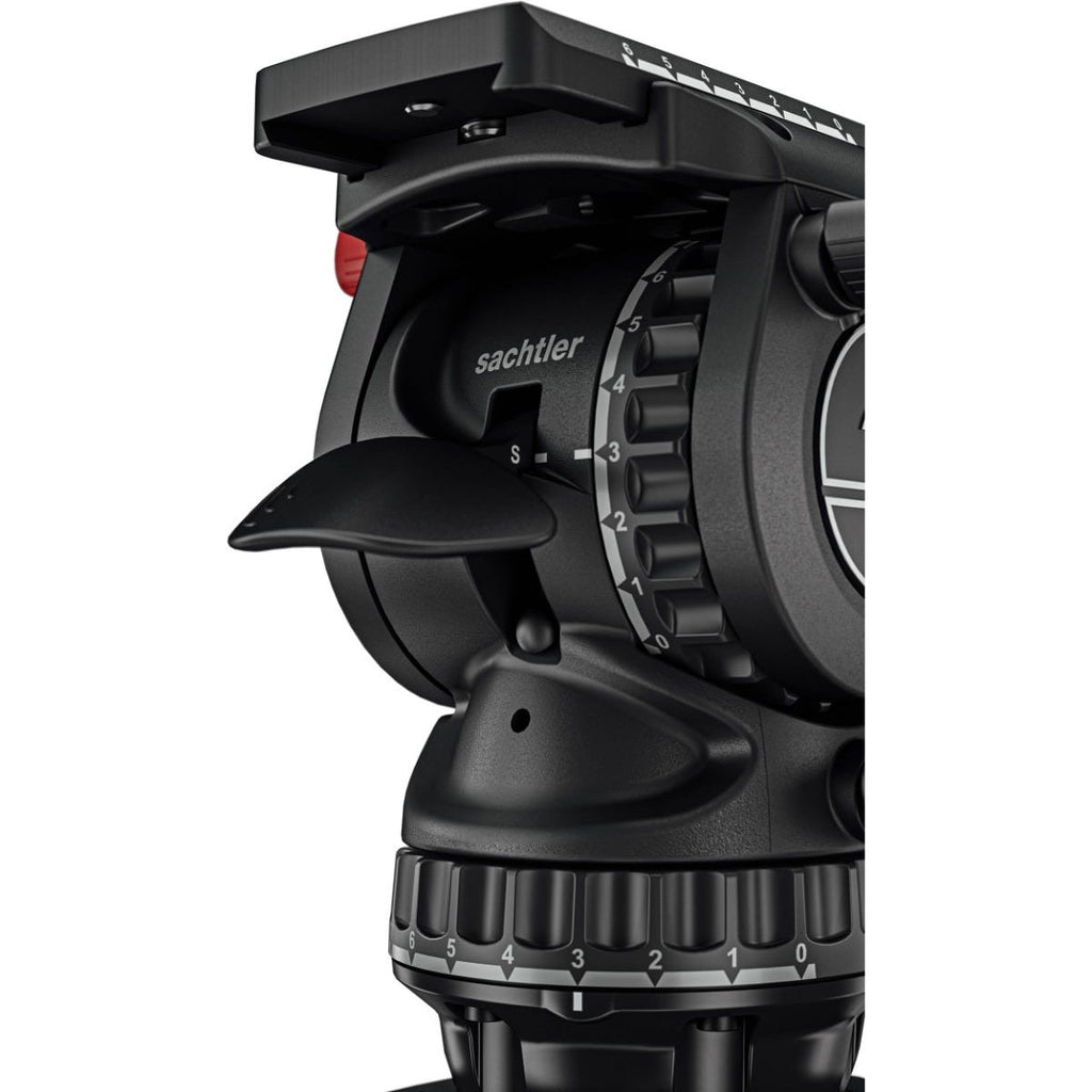 Sachtler aktiv8T Touch & Go Fluid Head with SpeedLevel & 7-Step Drag for Select Sachtler Tripods (75mm)