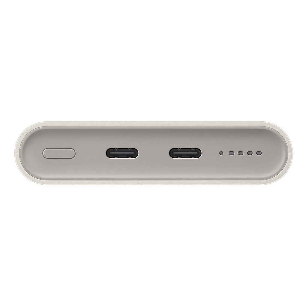 Damaged Box Samsung 10K 25W Wireless Battery Pack - Beige (Two Type C Ports)