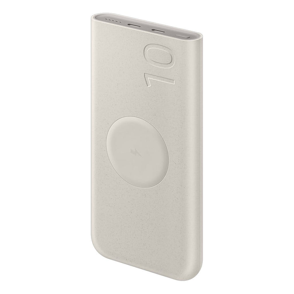 Damaged Box Samsung 10K 25W Wireless Battery Pack - Beige (Two Type C Ports)