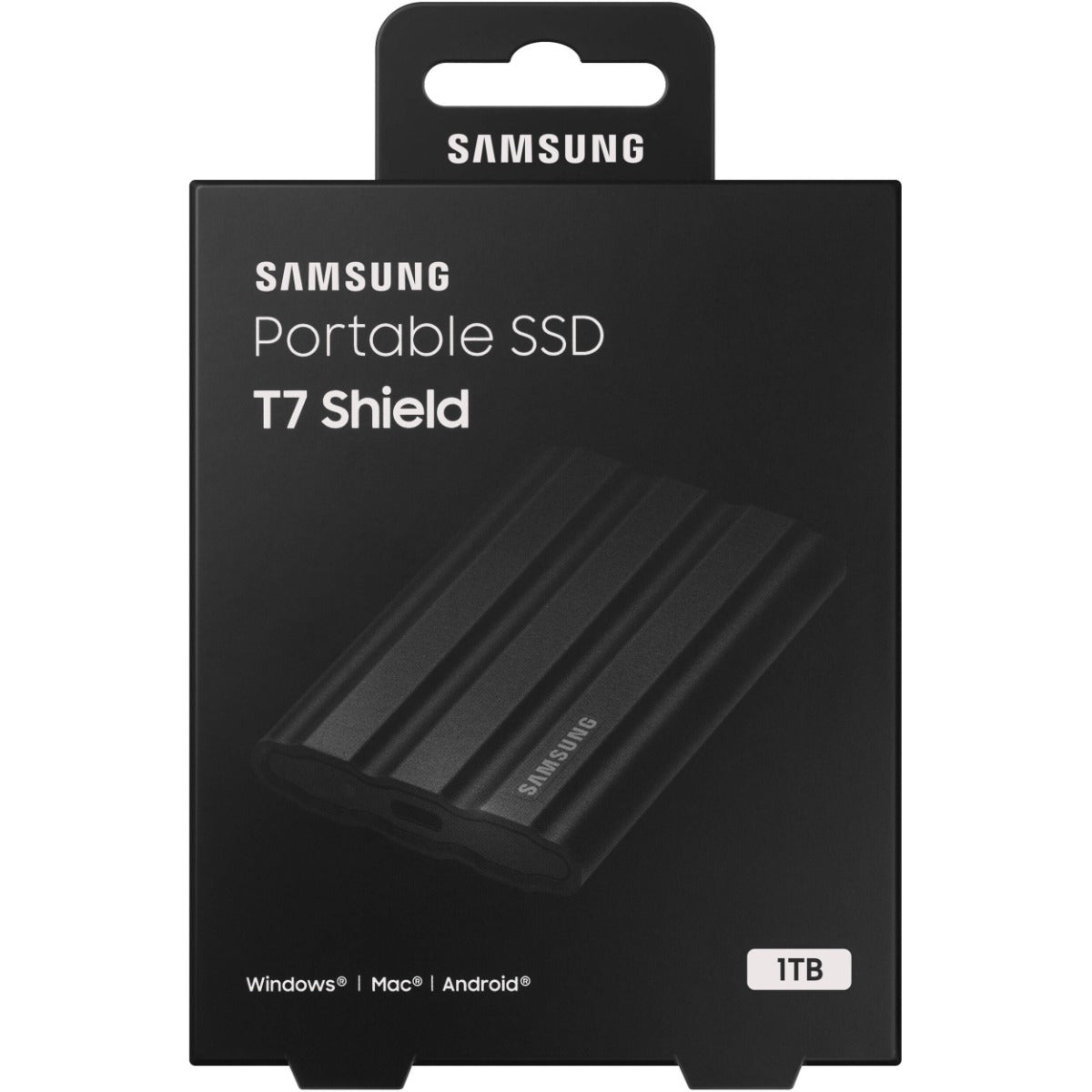 Samsung T7 Shield 1TB USB 3.2 Portable SSD - Black