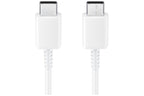Samsung 25W Power Adapter (Black) with 1M USB-C Cable (White)