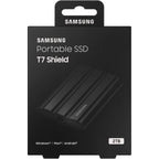 Samsung T7 Shield 2TB USB 3.2 Portable SSD - Black