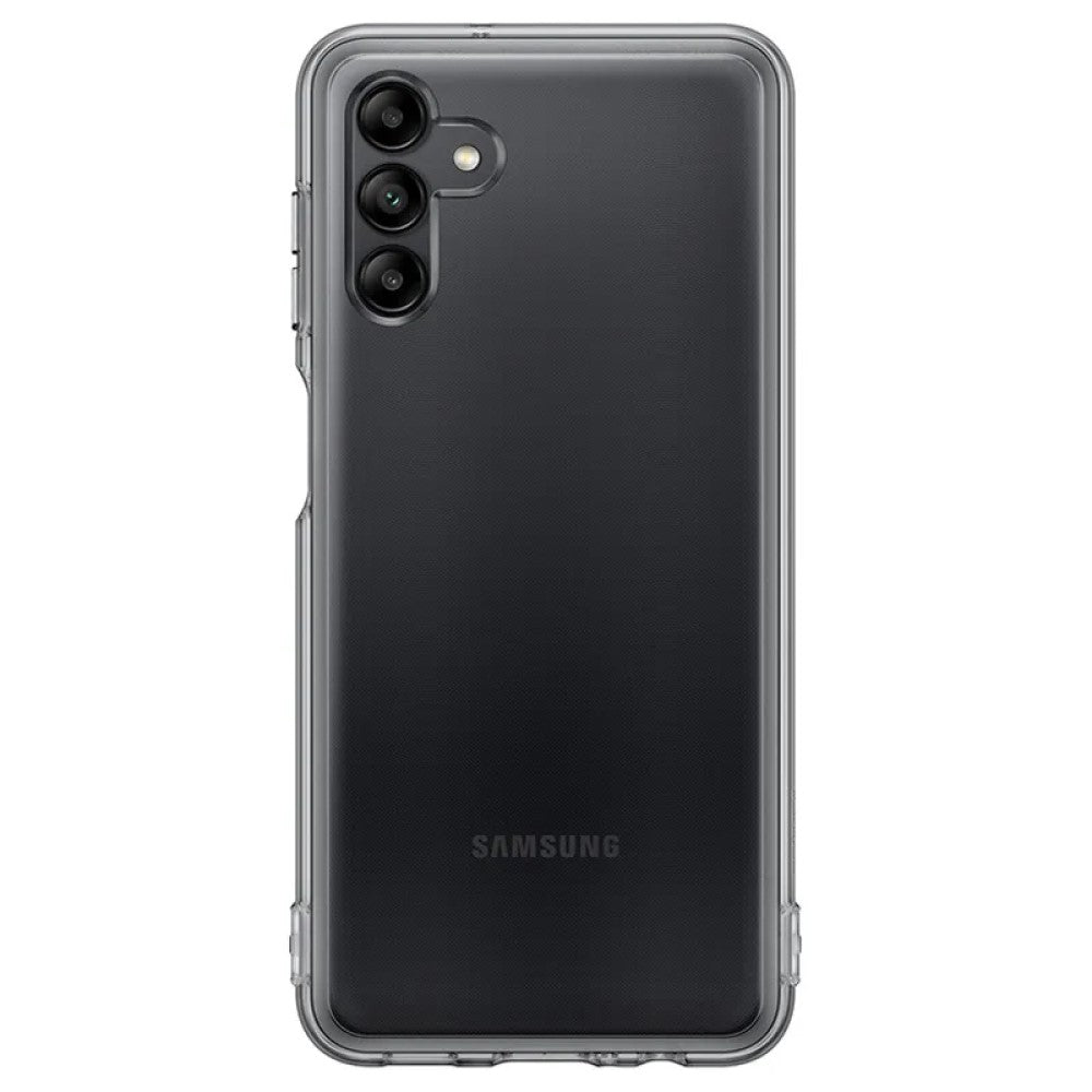 Samsung A04S 4G Soft Clear Case (Black)