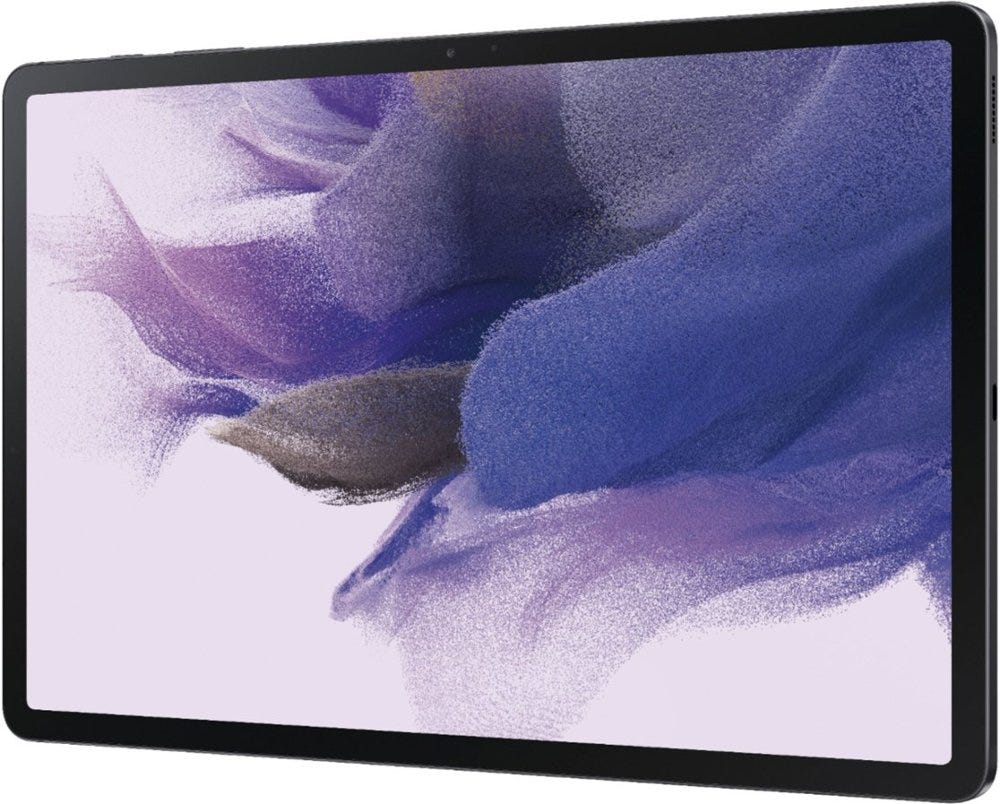 Samsung Galaxy 12.4" Tab S7 FE Wi-Fi 128GB Black - SM-T733NZKEXSA
