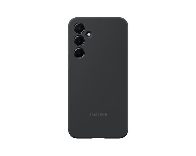 Samsung Galaxy A55 Silicone Case (Black)