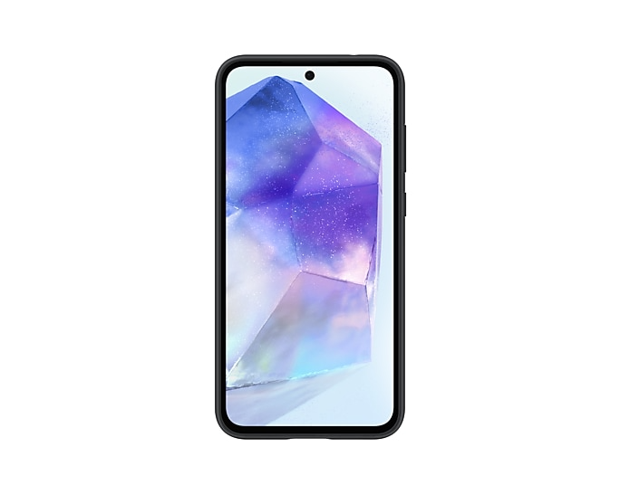 Samsung Galaxy A55 Silicone Case (Black)