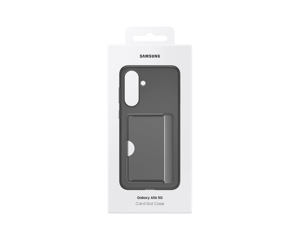 Samsung Galaxy A56 5G Card Slot Case (Black) 