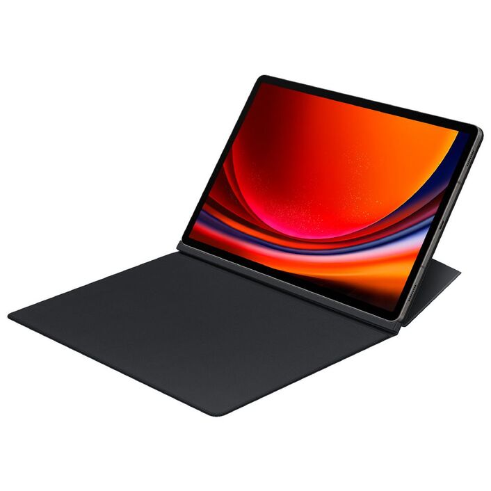 Samsung Galaxy Tab S9+ S9FE+ S10+ Smart Book Cover (Black)