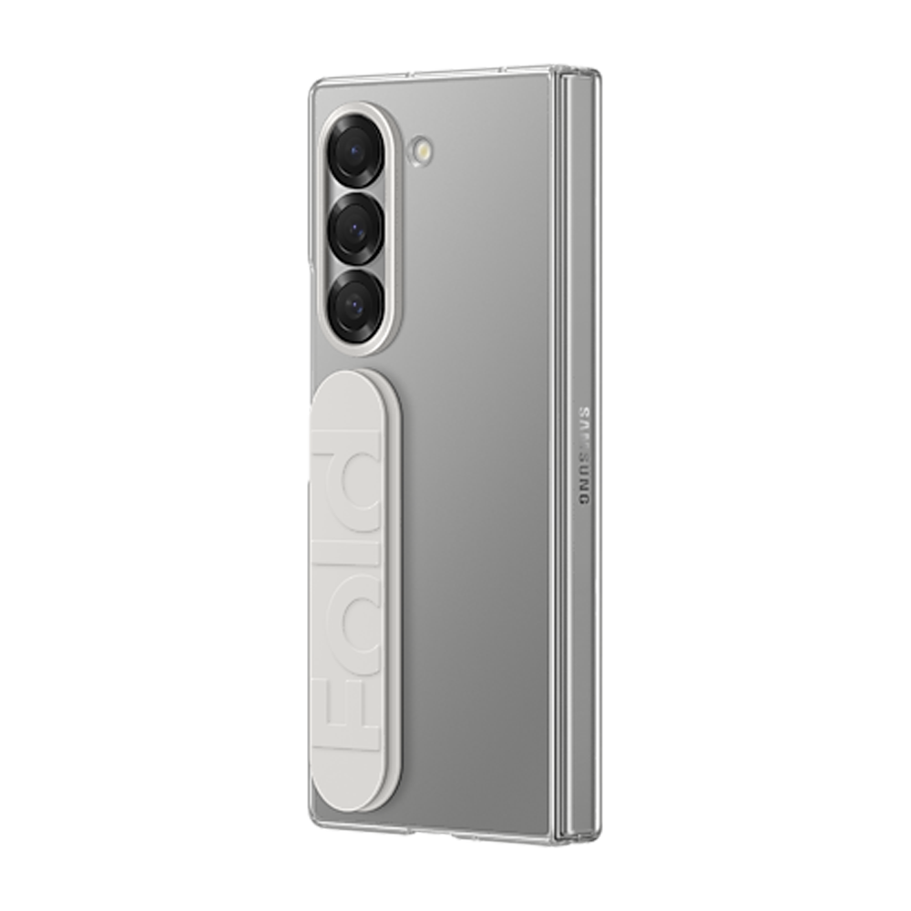 Samsung Galaxy Z Fold6 Clear Case with Grip