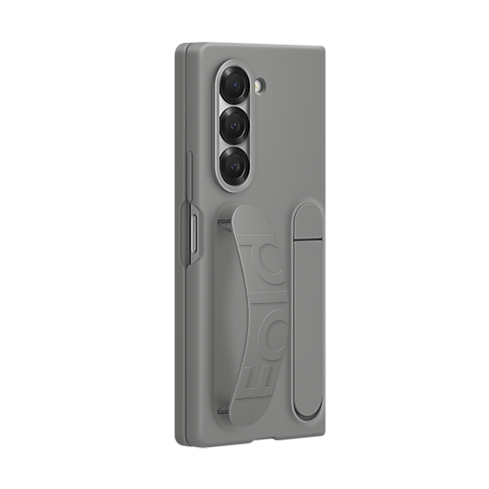 Samsung Galaxy Z Fold6 Silicone Case with Grip (Grey) 