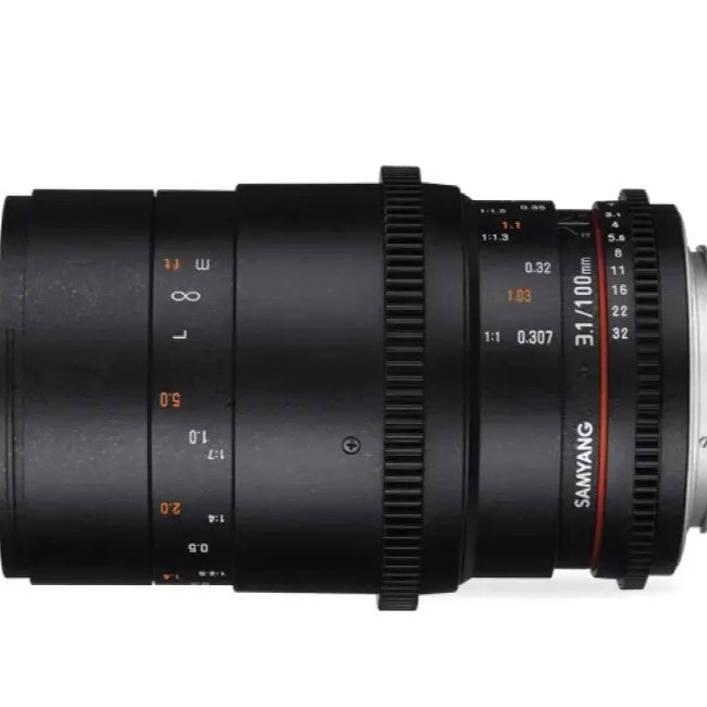 Samyan 100mm Macro T3.1 VDSLR II - Sony FE Full Frame
