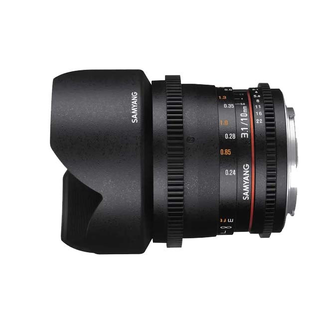 Samyang 10mm T3.1 VDSLR II - Canon EOS APS-C 