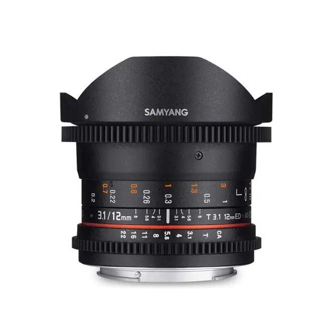 Samyang 12mm T3.1 VDSLR II Lens - Sony FE Mount