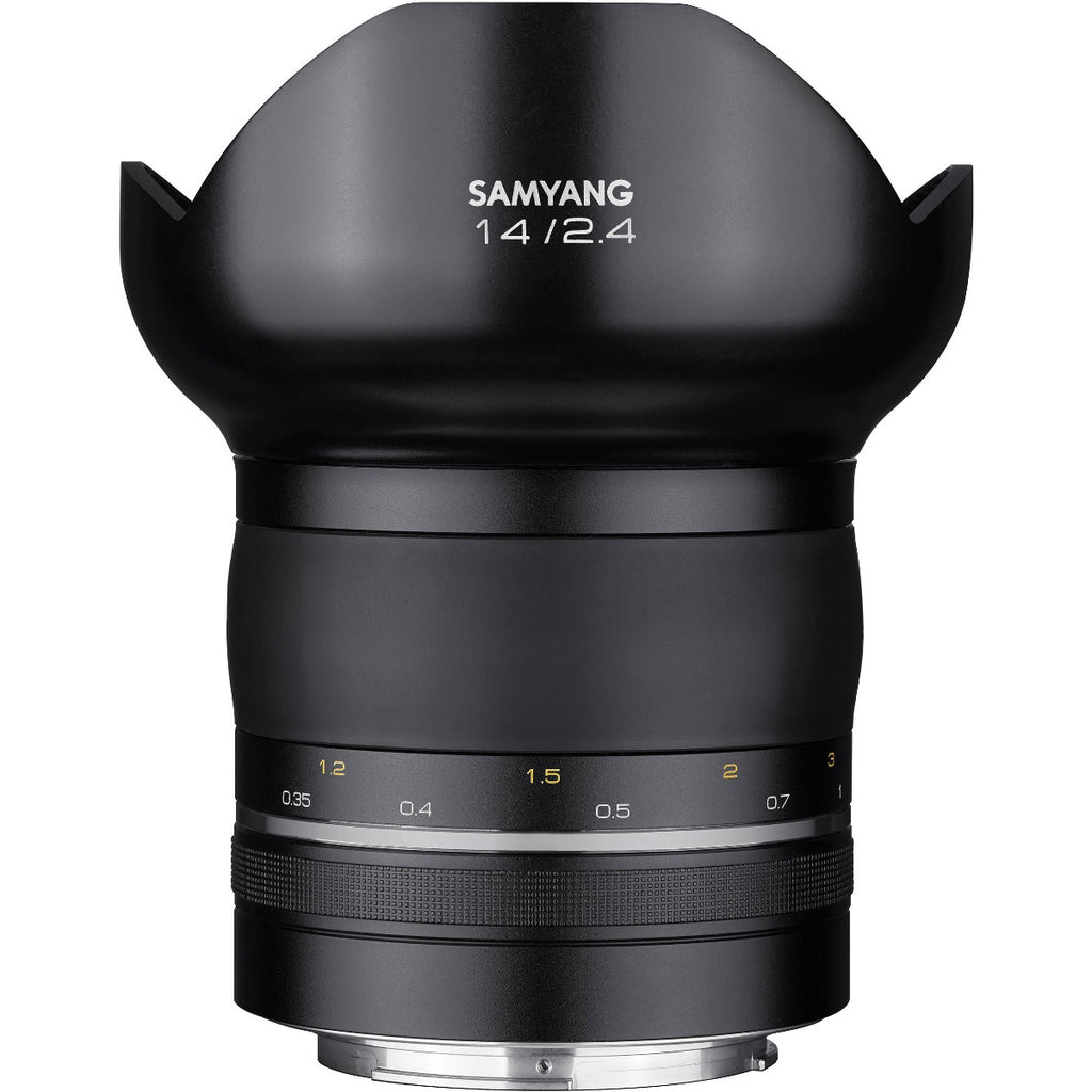 Samyang 14mm f/2.4 XP AE Lens - Canon EF Mount