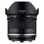 Samyang 14mm f/2.8 Renewal UMC II Sony FE Full Frame, De-Click & Weather Sealed