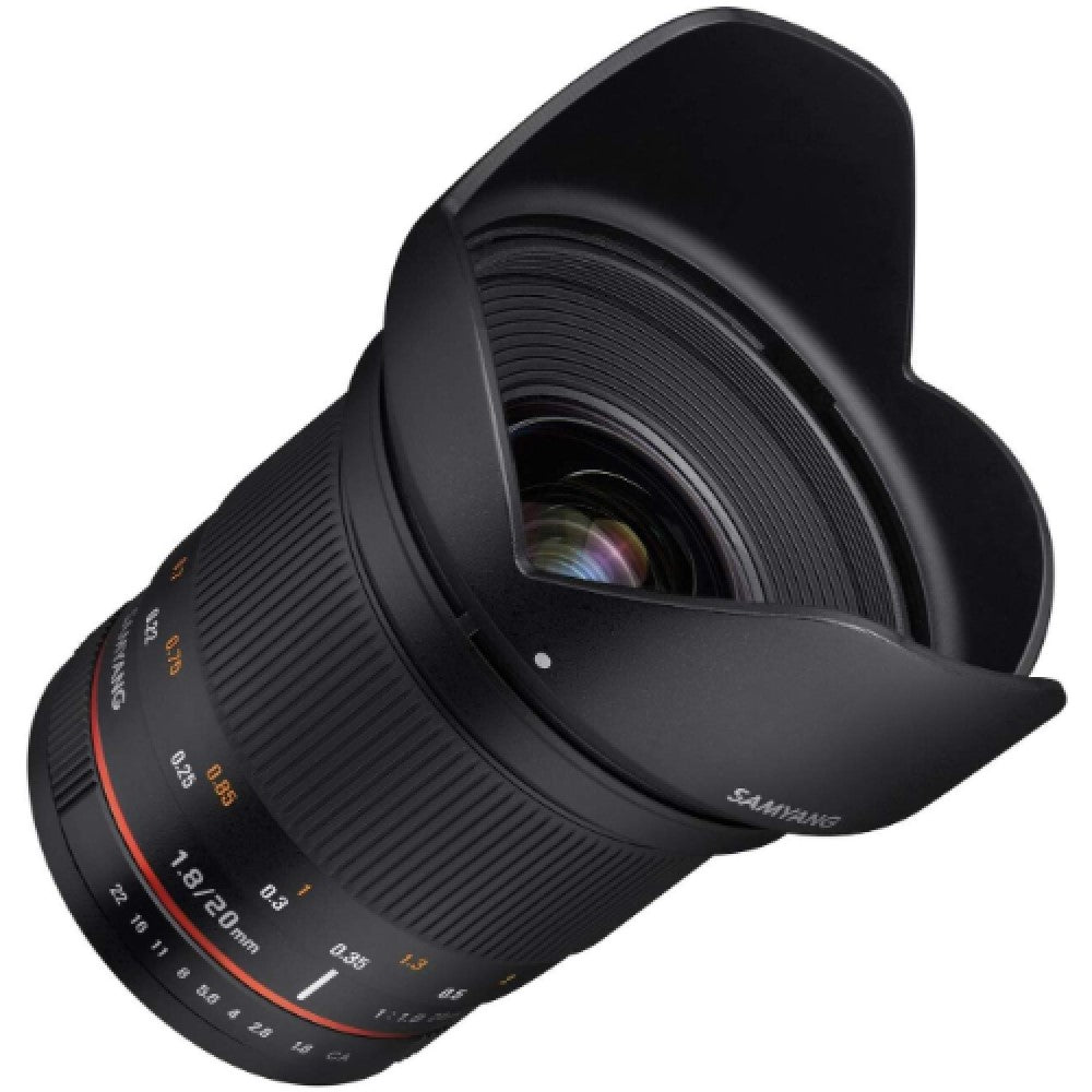 Samyang 20mm f/1.8 UMC II Fujifilm X Camera Lens