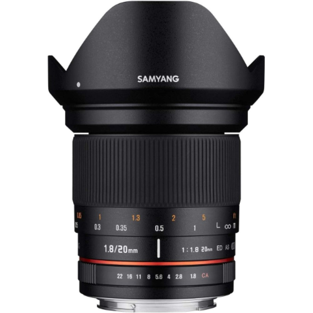 Samyang 20mm f/1.8 UMC II Fujifilm X Camera Lens