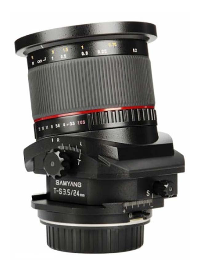 Samyang 24mm f/3.5 Tilt-Shift Lens - Sony E Mount