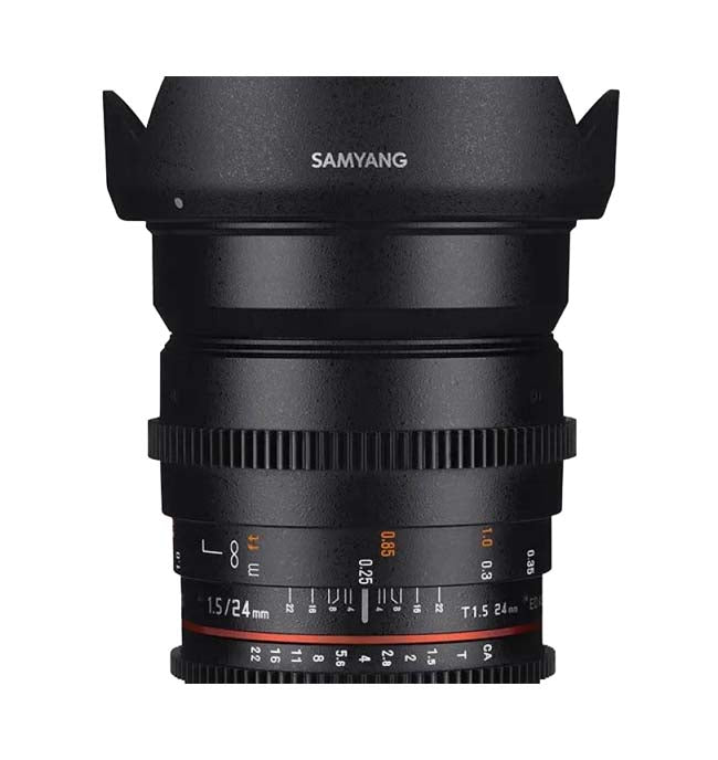 Samyang 24mm T1.5 VDSLR II Lens - Sony FE Mount