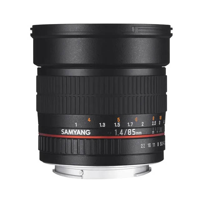 Samyang 85mm f/1.4 Lens - Pentax K Mount