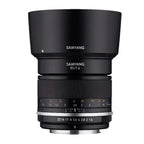 SAMYANG 85mm f/1.4 Renewal UMC II MFT Full Frame, De-Click & Weather Sealed