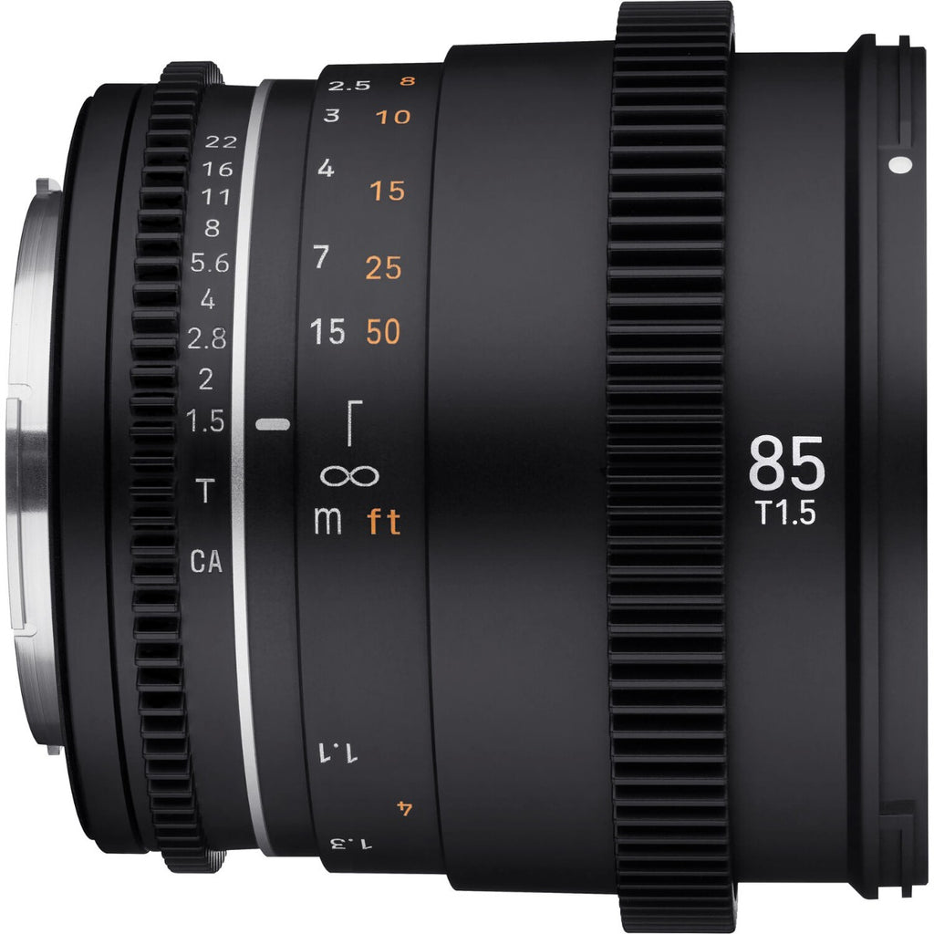 SAMYANG 85mm T/1.5 MK2 VDSLR Nikon Full Frame