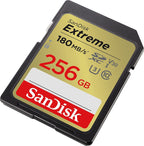 SanDisk Extreme SDXC 256GB 180MB/s Memory Card
