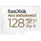 Sandisk MAX ENDURANCE MicroSD 128GB V30 Memory Card