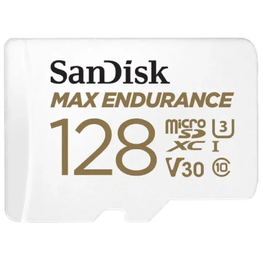 Sandisk MAX ENDURANCE MicroSD 128GB V30 Memory Card